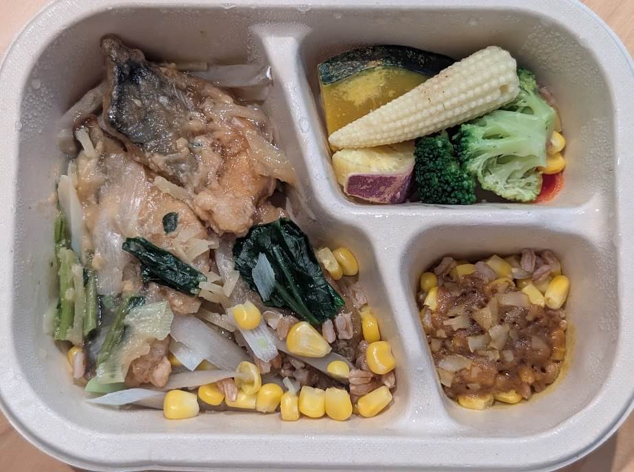 生姜と白ねぎのさば味噌煮風