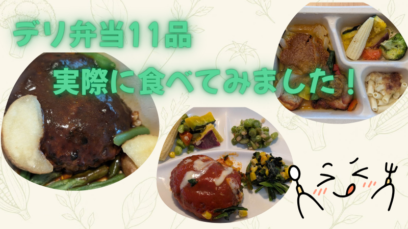 デリ弁当11品の実食レビュー